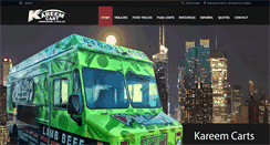 Desktop Screenshot of kareemcarts.com